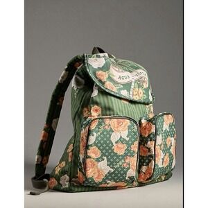 Agua Bendita Pea Backpack Green NWOT